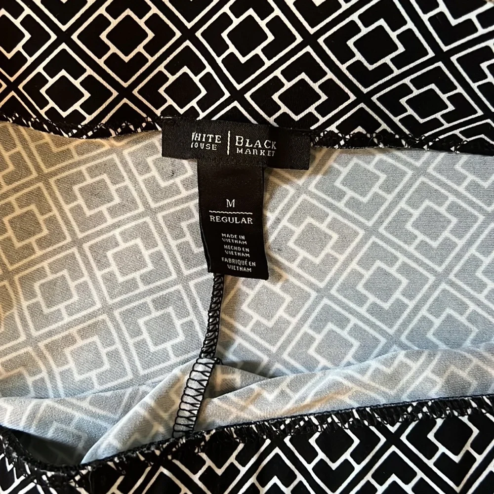 White House | Black Market - Pants 95% Polyester w 5% Spandex - Size M - Picture 5 of 6